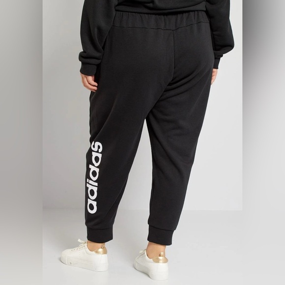 adidas Pants - 🖤ADIDAS WOMENS BLACK JOGGERS SIZE 3X🖤
